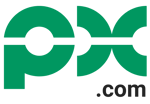 PX Logo with .com